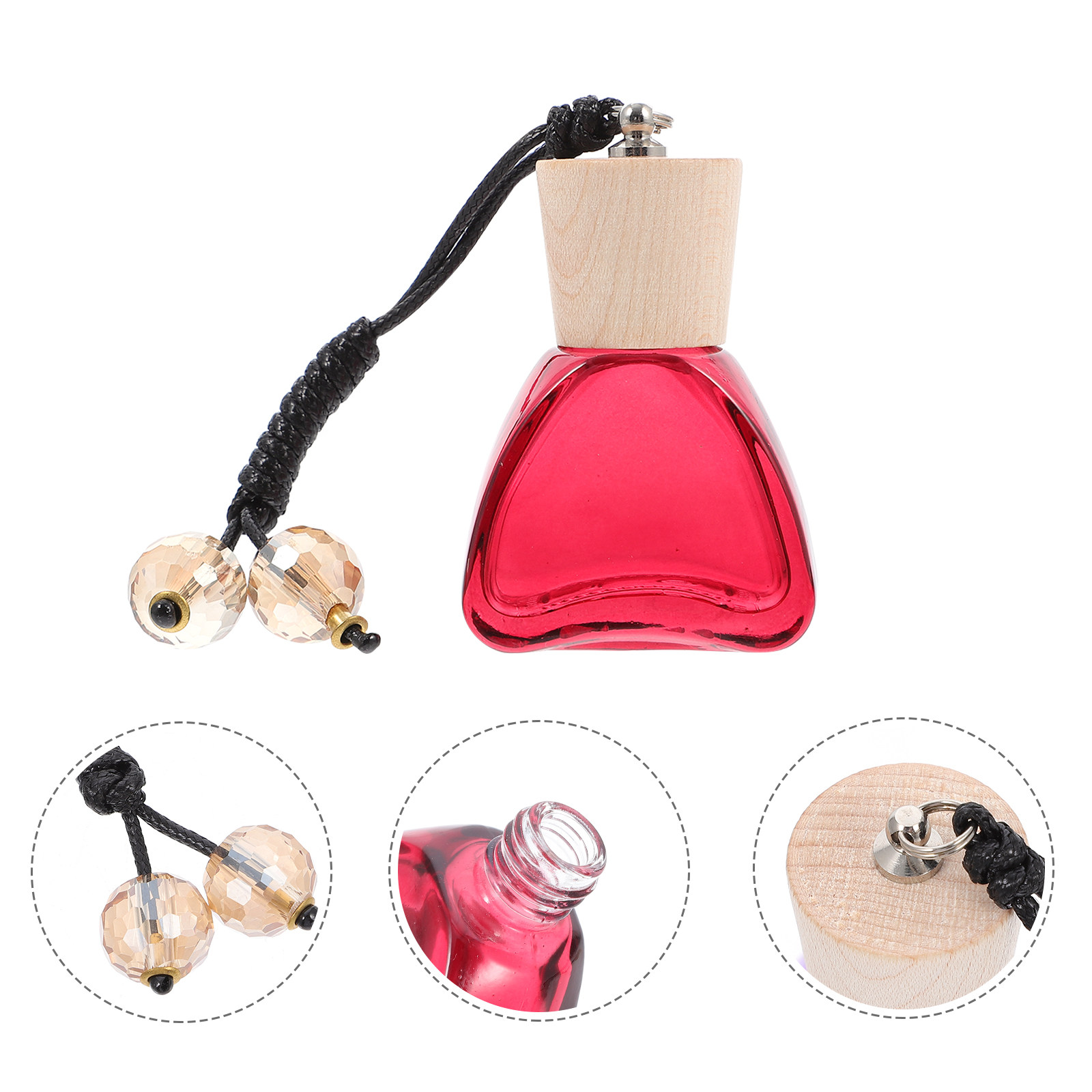 1Pcs Car Perfume Bottle Pendan - Perfume Fragrance Oil ulasan dan harga