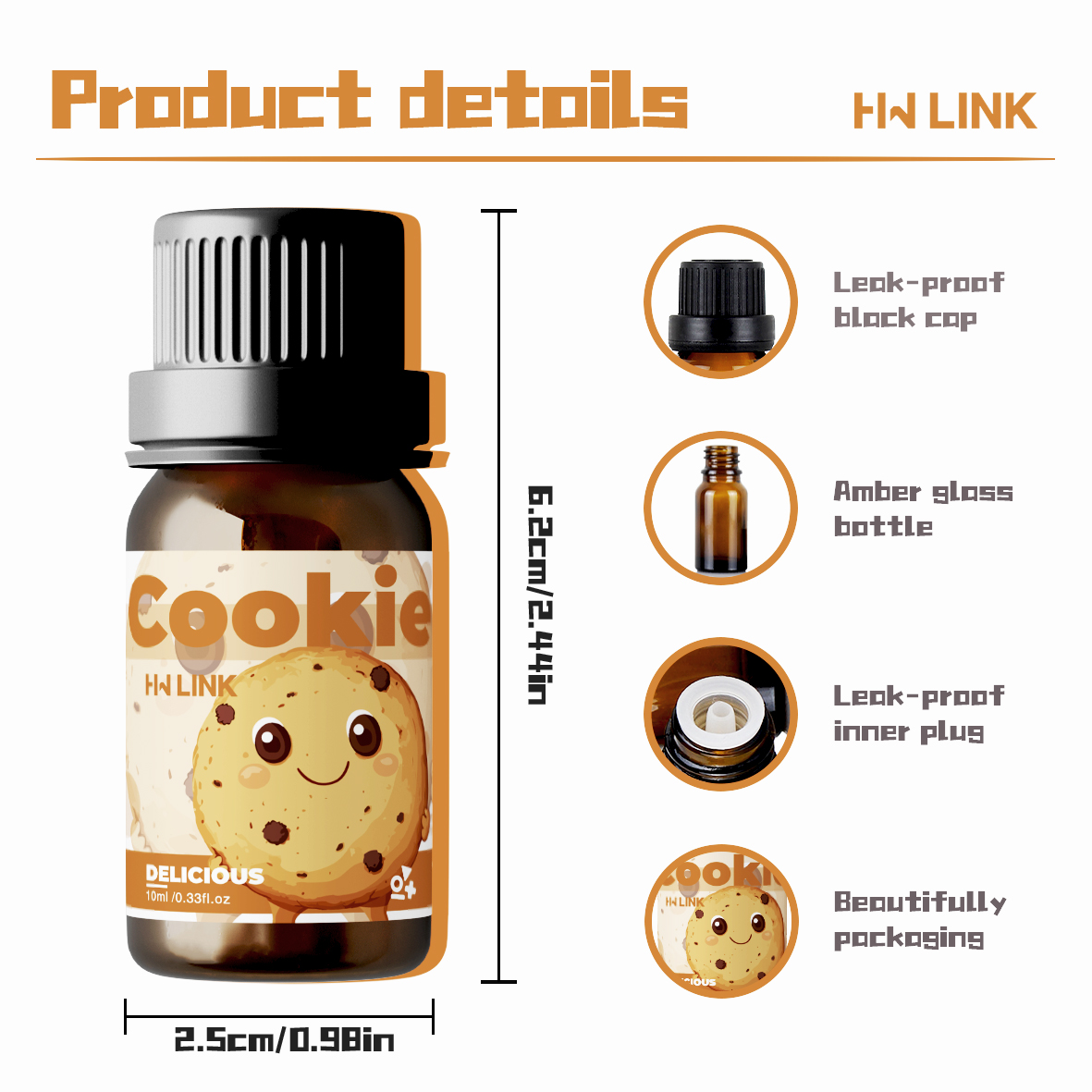 10ml Cookie Fragrance Oils For - Perfume Fragrance Oil ulasan dan harga